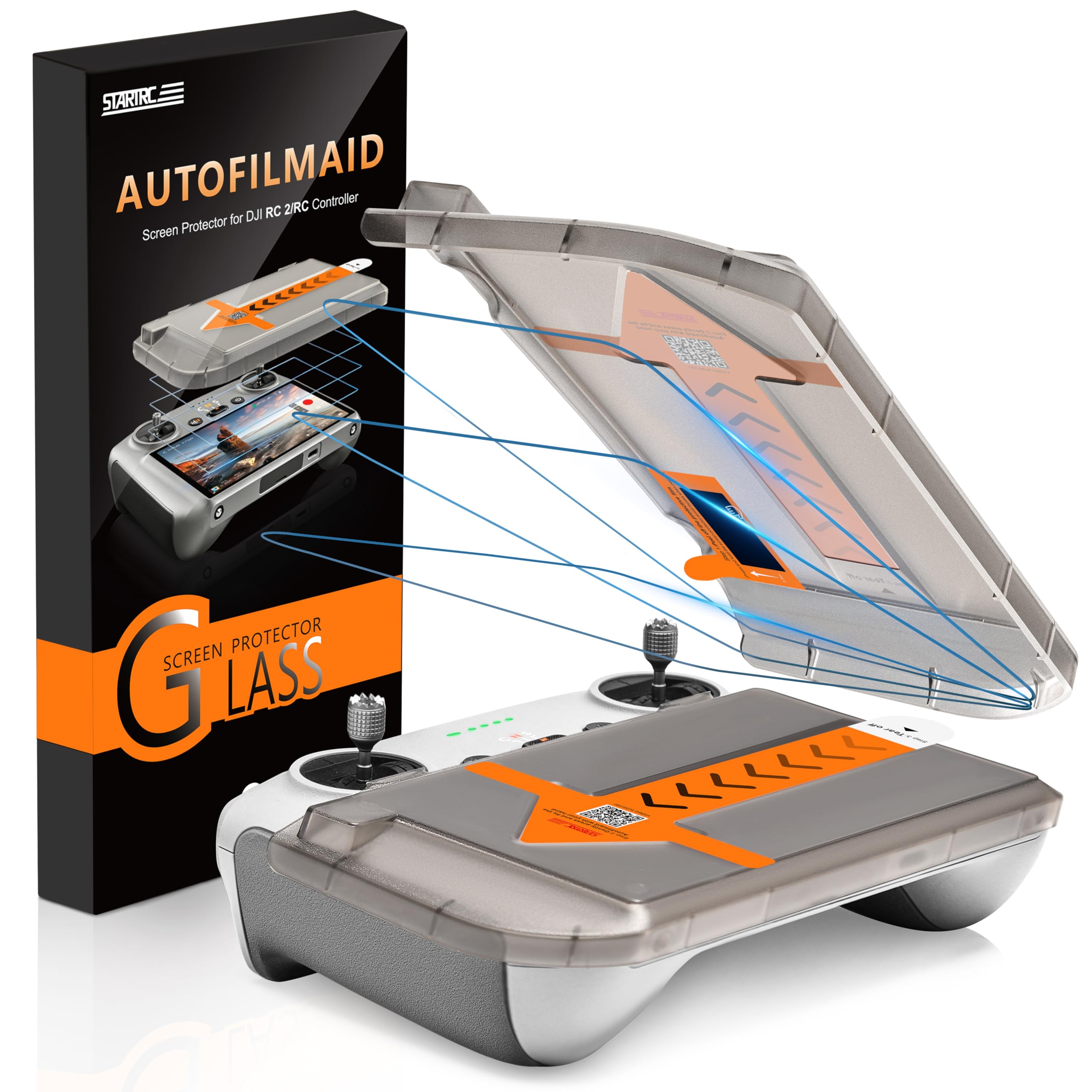Glass Protector Auto - DJI RC/RC 2 Kontrol Cihazı için
