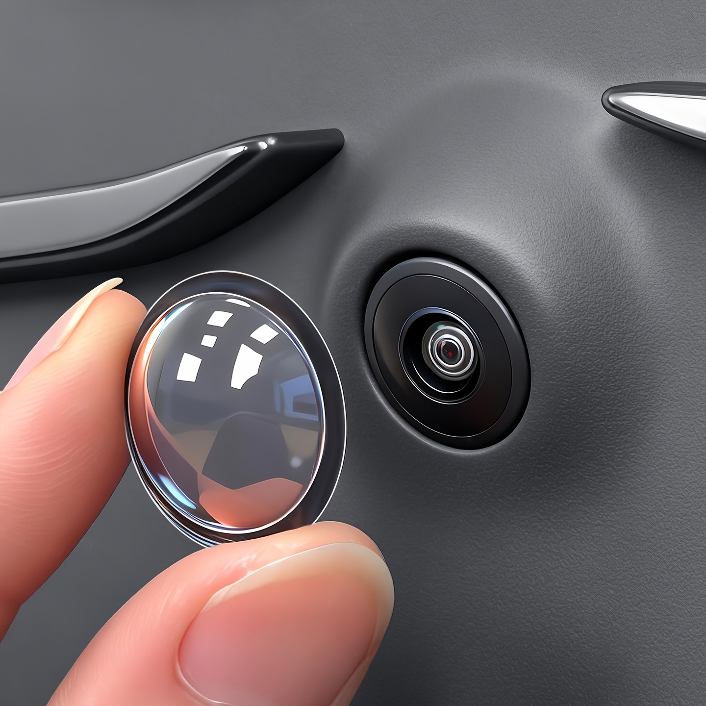 2 adet araba kamera lens koruy - Camera Lens Protector incelemesi ve fiyatı