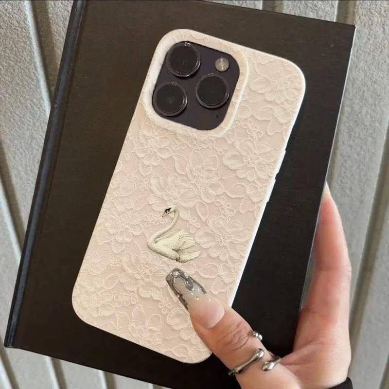 Dantel Kuğu Desenli Lychee Dok - Apple Iphone 15 Pro Max incelemesi ve fiyatı